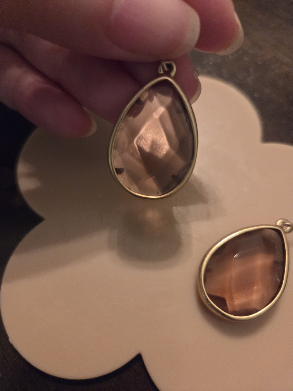 Chloe + Isabel Amber Teardrop Earrings - Picture 3 of 4